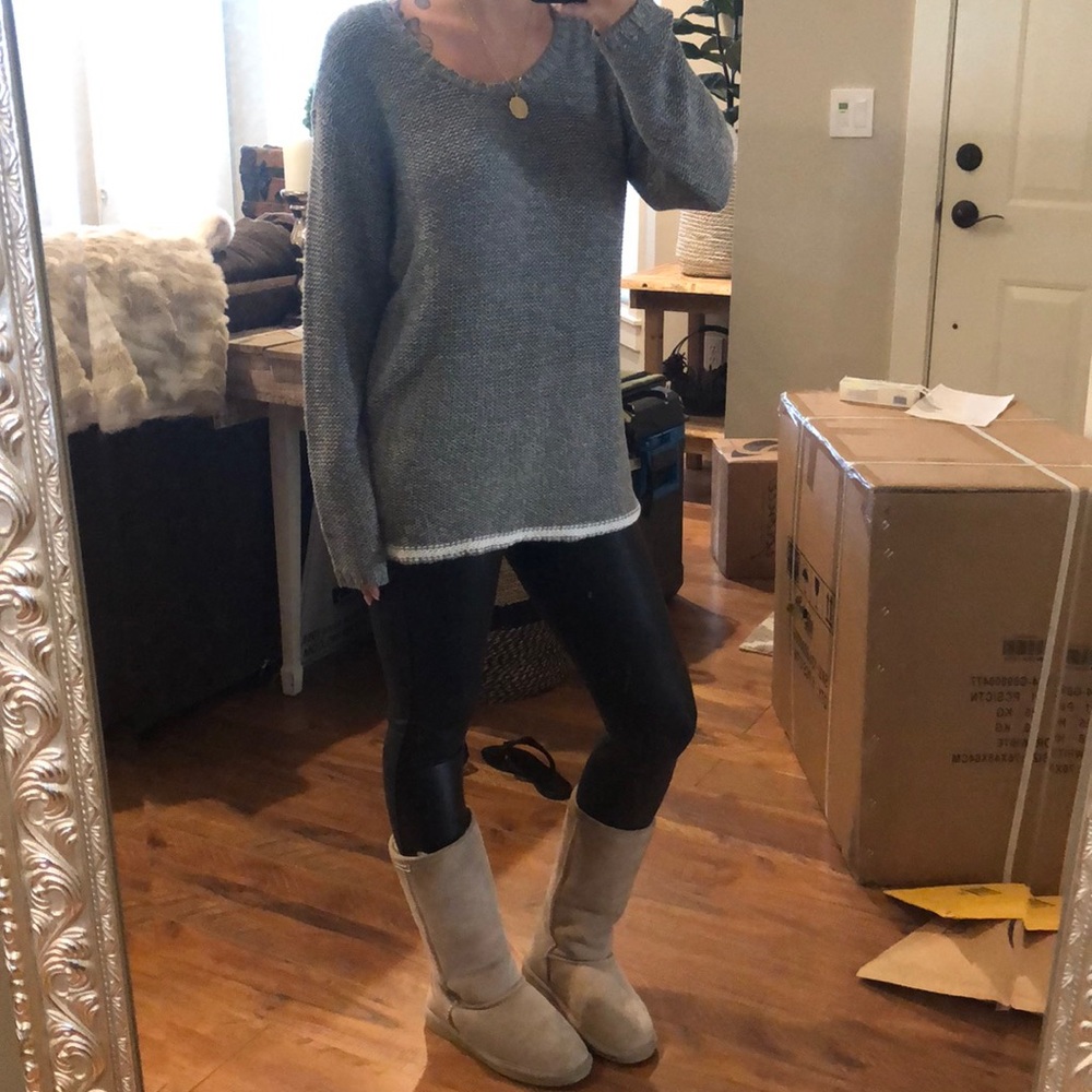 Gray Francesca Sweater